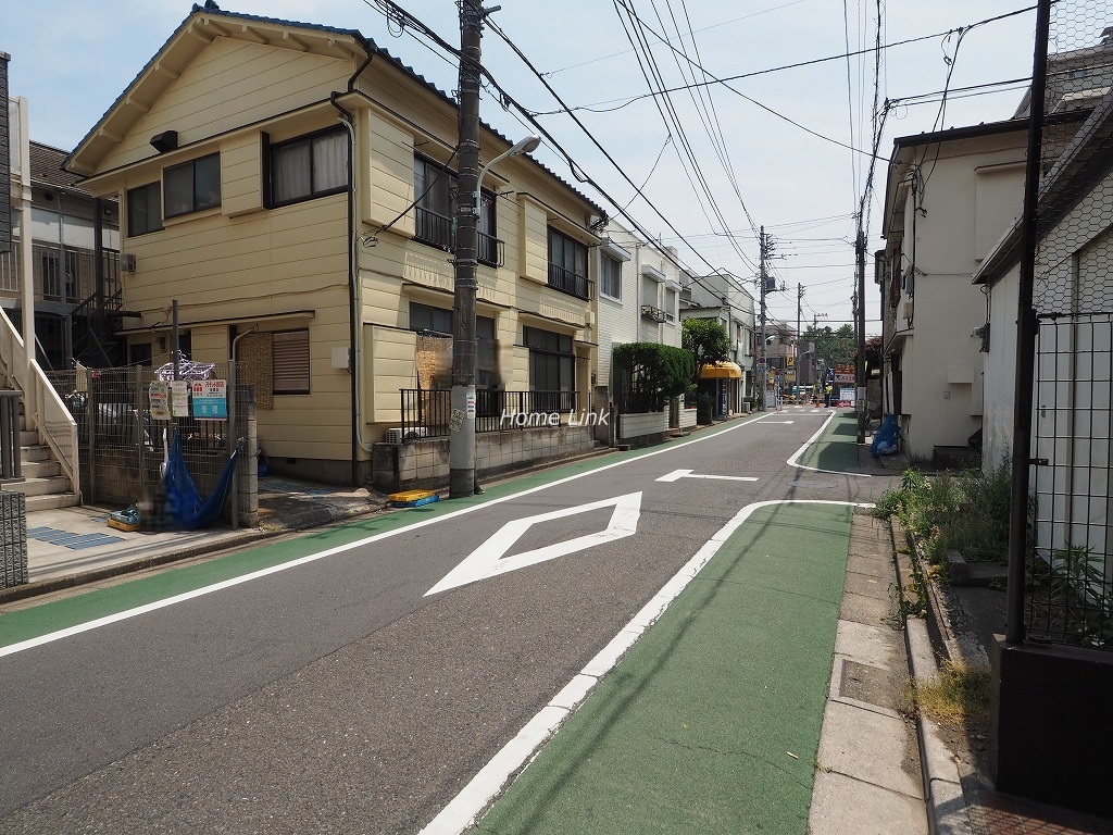セザール中板橋　前面道路